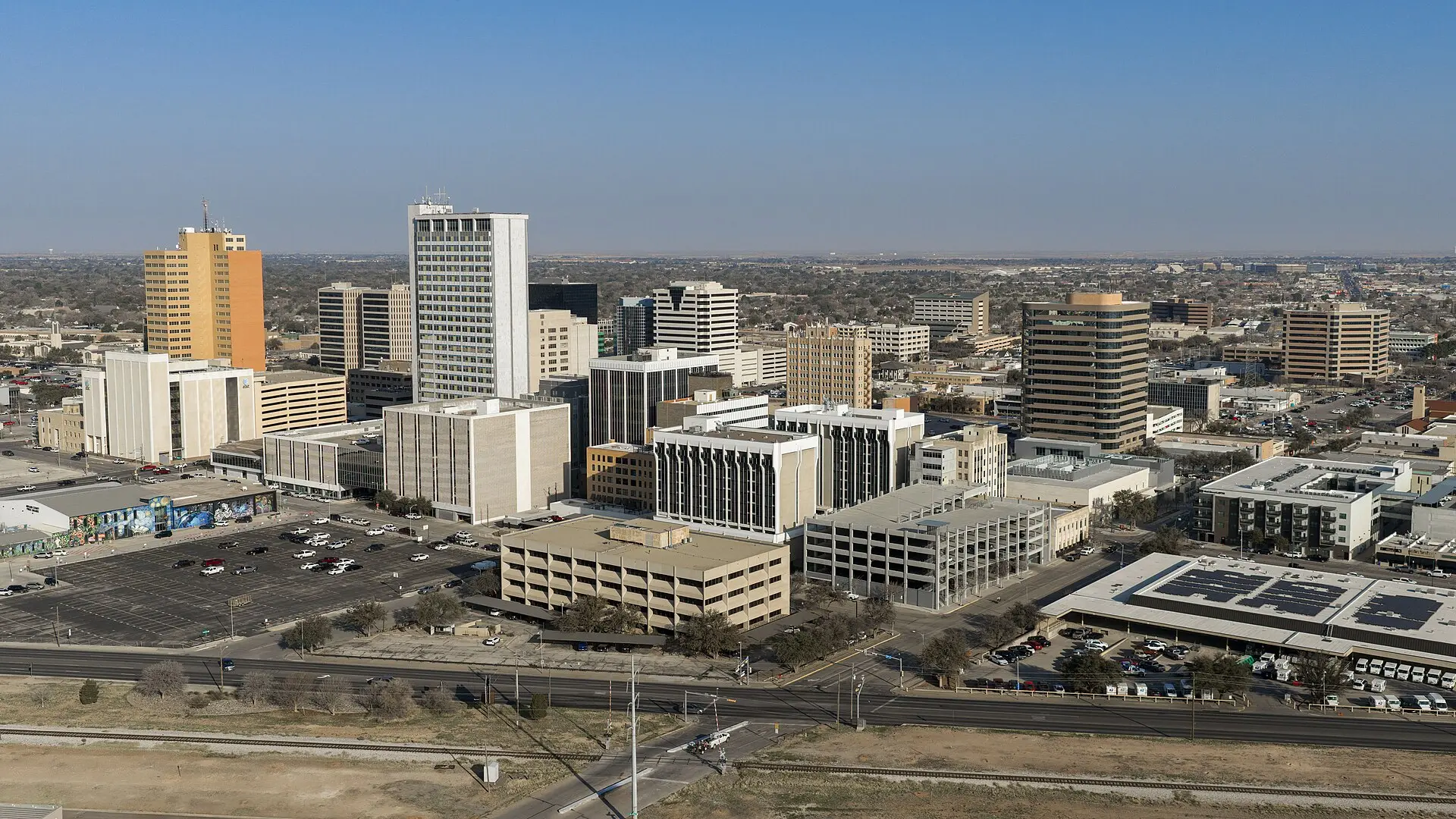 Downtown Midland skyline